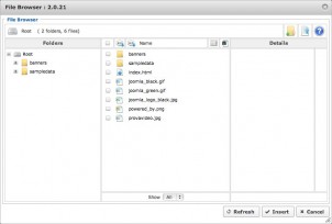 joomla jce file broser 302x204
