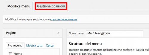 wp 3 8 1 gestione menu voce gestione posizionis